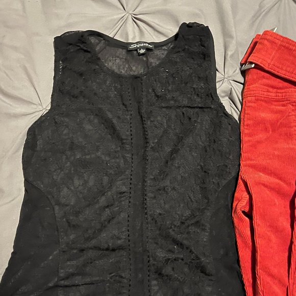 Black Mesh Body Suite - Picture 2 of 3